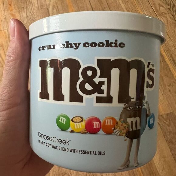 Goose Creek M&M's Crunchy Cookie 3 Wick Candle SOLD OUT - Picture 1 of 7